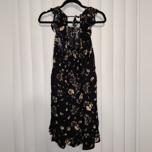 Wild Fable black floral dress size M - Picture 2 of 4